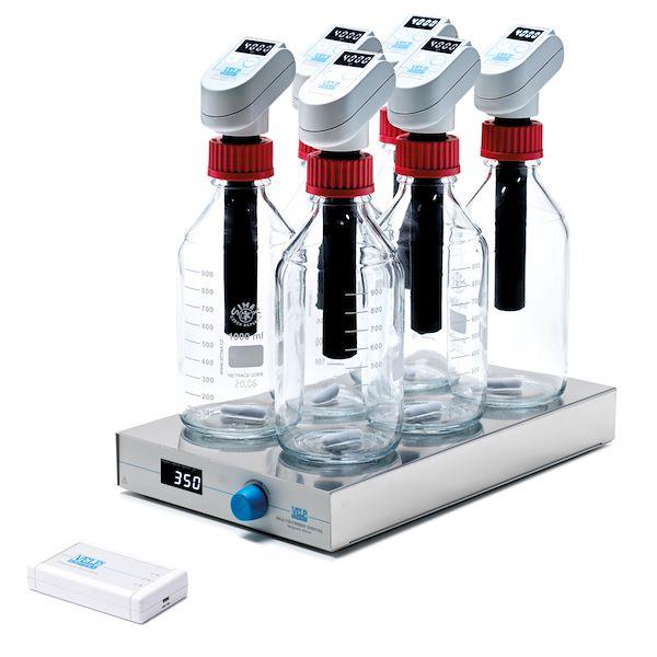 Respirometro para biodegradabilidade do plástico